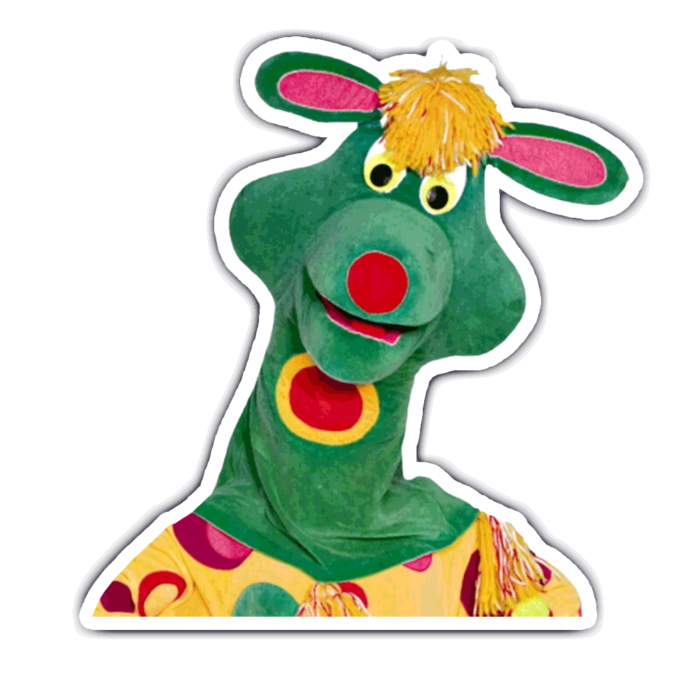 Polkaroo Sticker