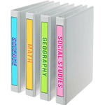Preppy Binder Spine Labels