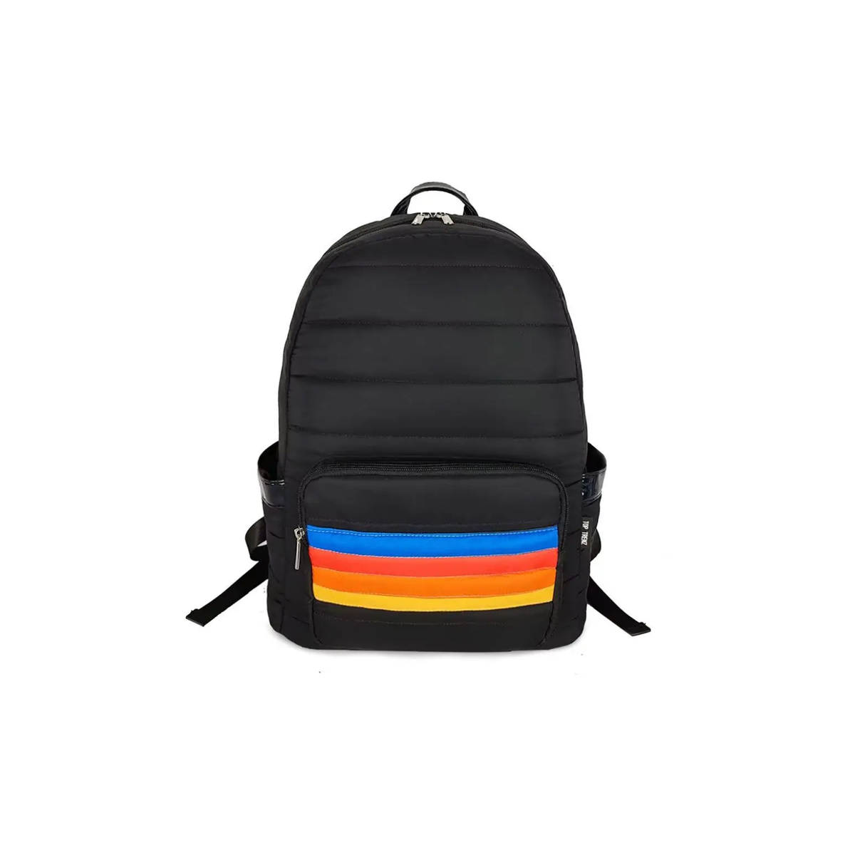 Retro Puffer Backpack Black