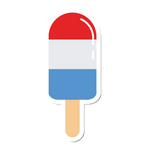 Rocket Popsicle Sticker