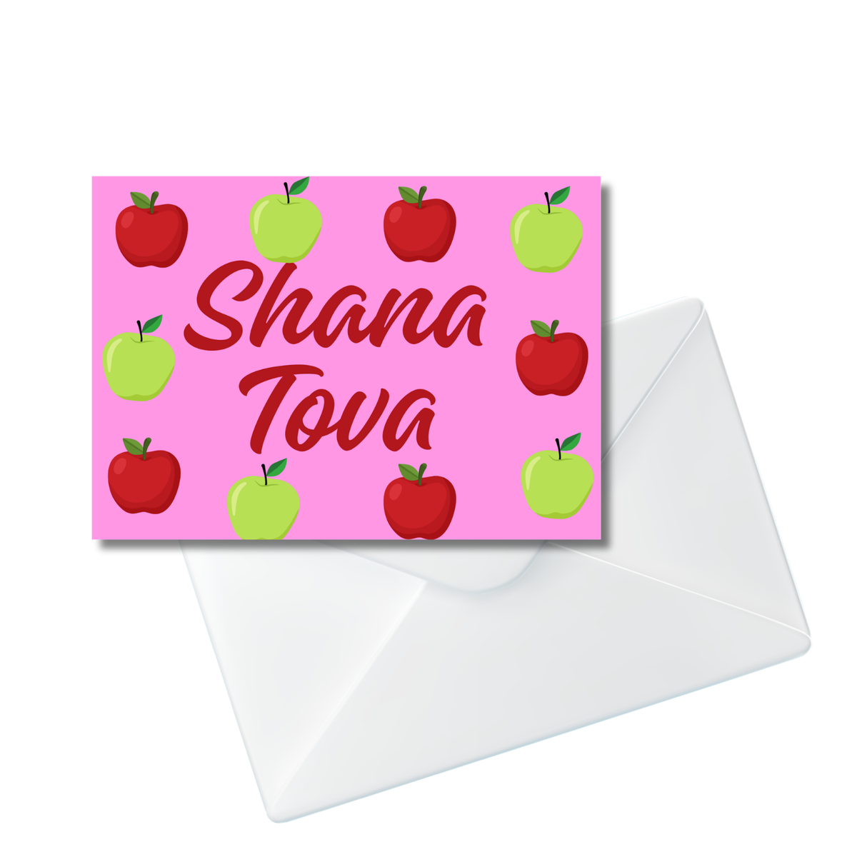 Shana Tova Pink Apple Card