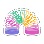 Slinky Sticker
