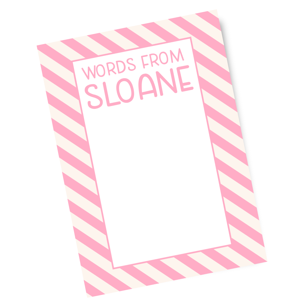 Sloane Stationary