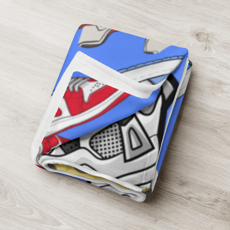 SP x LP Sneaker Fleece Name Blanket