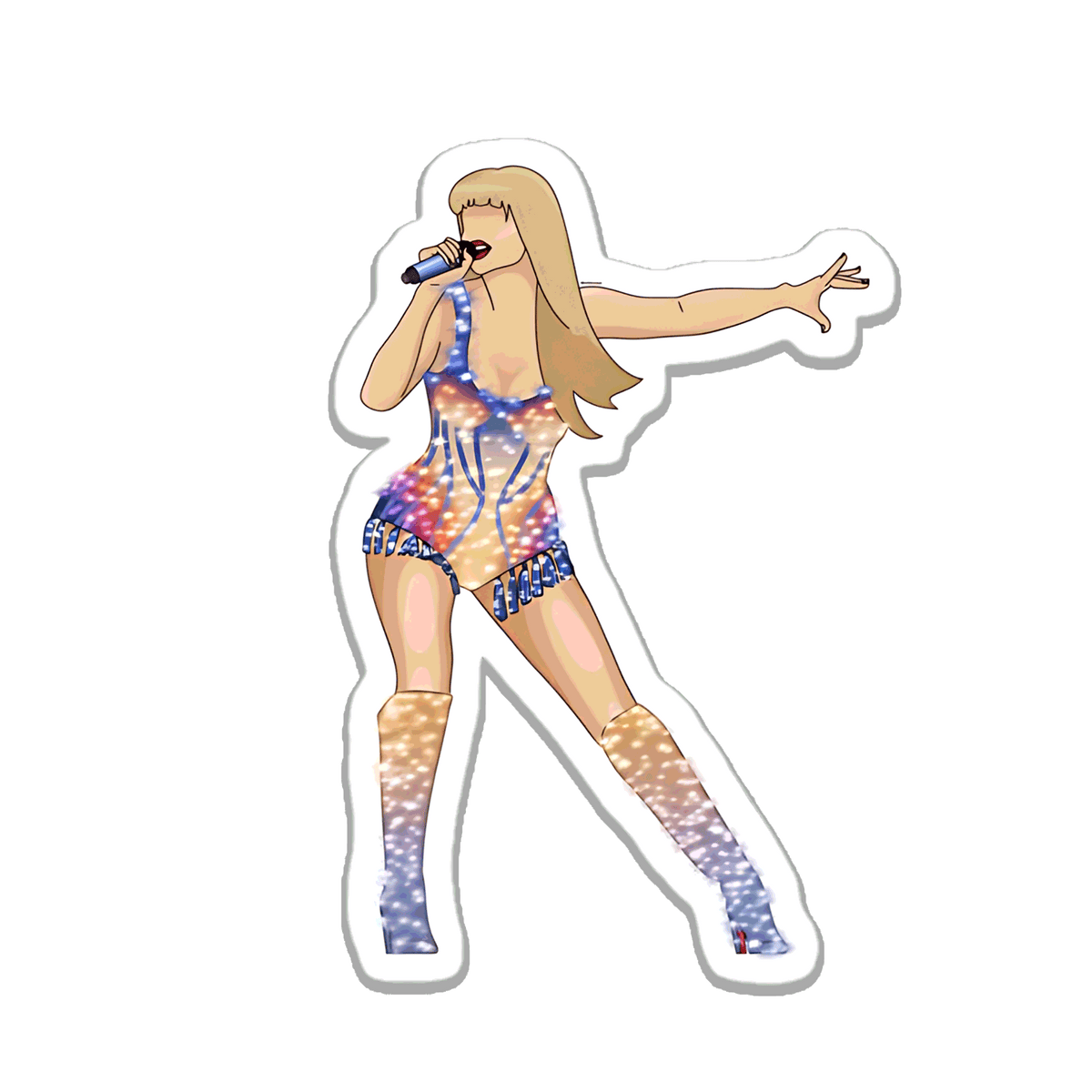 Sparkly Swift Sticker
