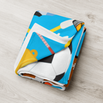 SP x LP Sports Fleece Name Blanket