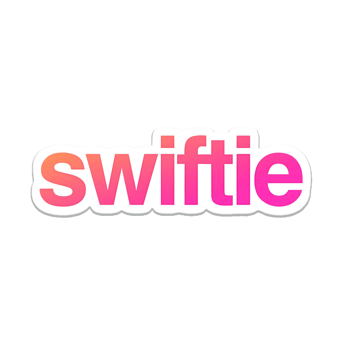 Swiftie Pink Sticker