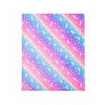 Couverture licorne phosphorescente