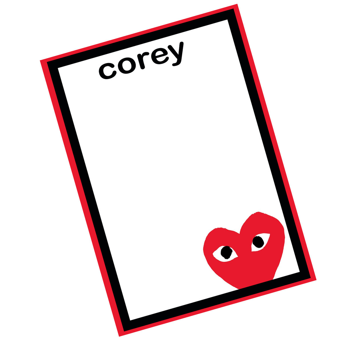Corey Stationery