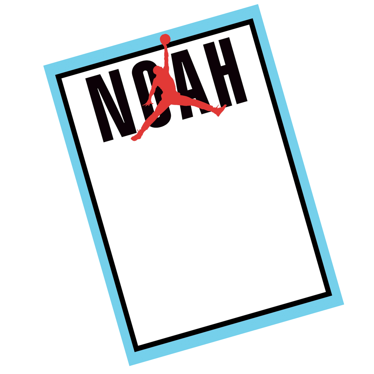 Noah Jump Man Stationery